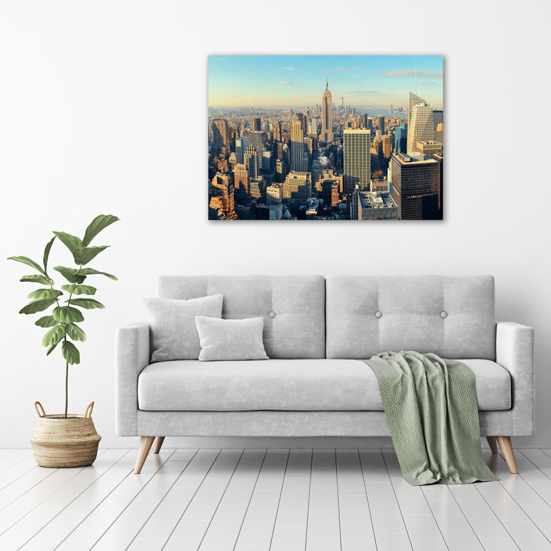 Skyscrapers - Wrapped Canvas Print