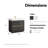 Beira Single Bathroom Vanity with Composite Top-70529800-70529801-130019614