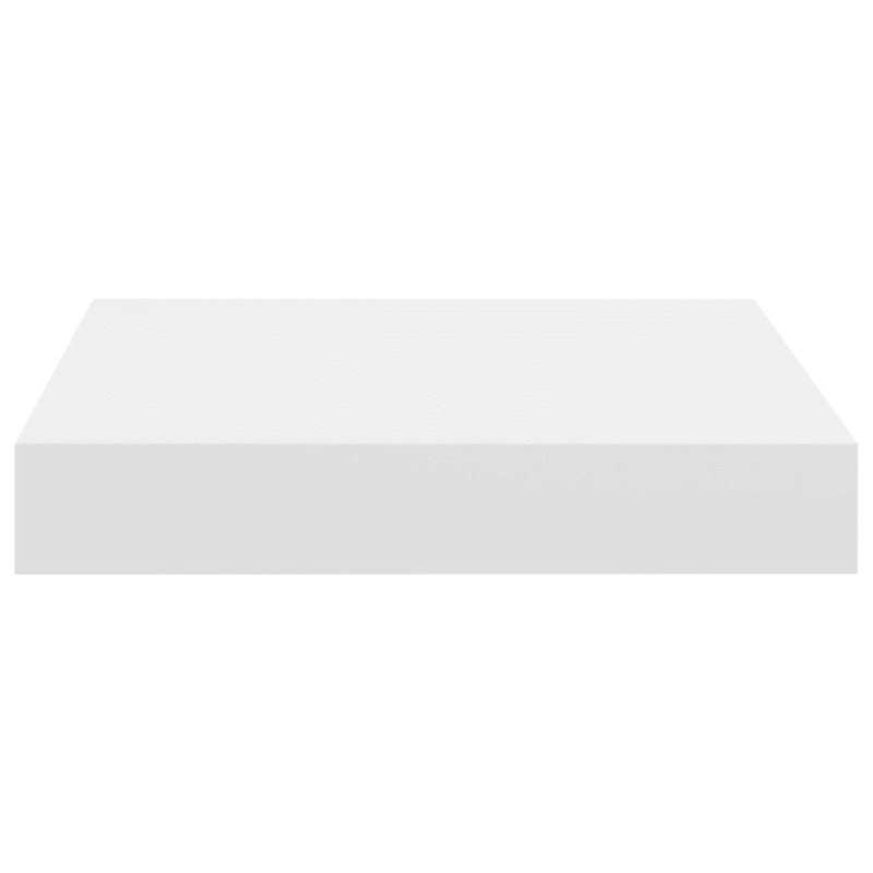 Arson 2 Piece Floating Shelf, White, 3.8cm H x 23.5cm W x 23cm D