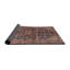 Tapis oriental en laine rouge Bosco-564127840