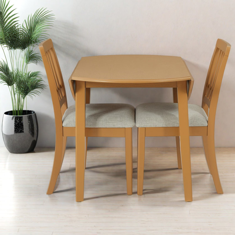 Ensembles de table et chaises extensibles pour petites cuisines (table et chaises incluses), Gris 1