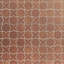 Sentier Des Cotto Star avec croix 11-7 / 8 po X 11-7 / 8 po Carreau de mosaïque en porcelaine