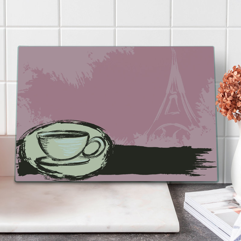 Planche à découper en verre à domicile eiffel east urban