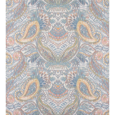 Indra Ikat and Paisley Fabric
