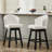 Aadhvika Upholstered BarStools with Solid Wood Frame-121080782-120341193