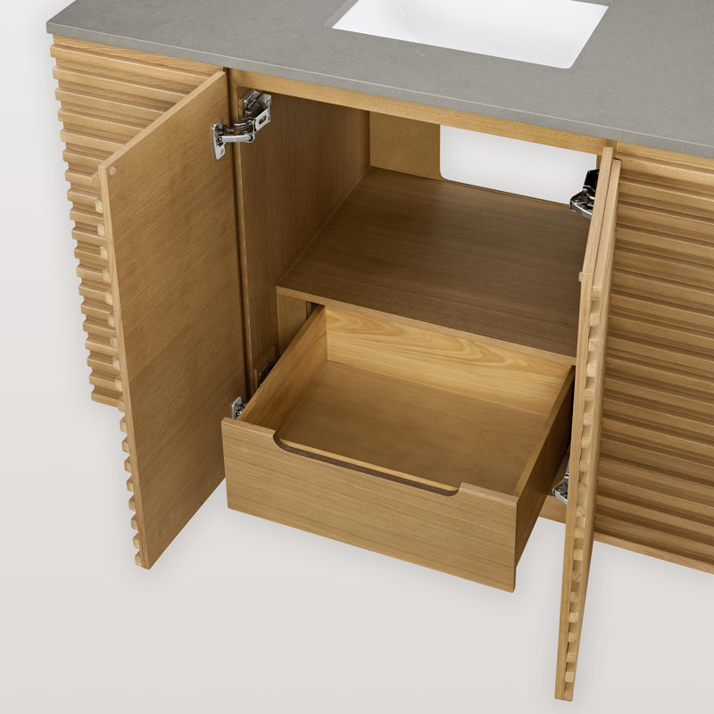 Horizontal Linear 48'' Single  Sink Vanity