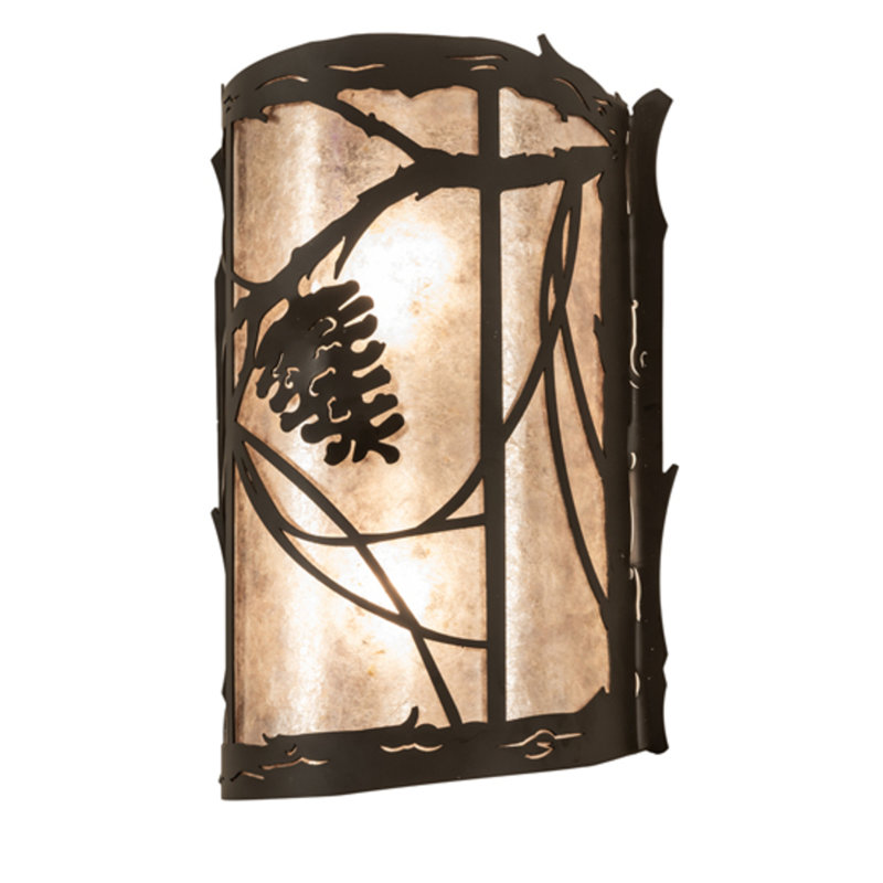 Whispering Pines 1 - Light Flush Mounted Sconce