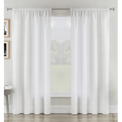 Sundas Sheer Curtain Panel Pair