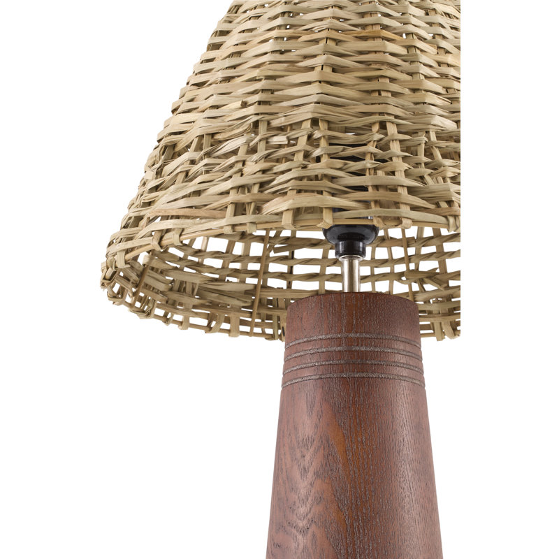 Lampe de table Cambrea, Brun