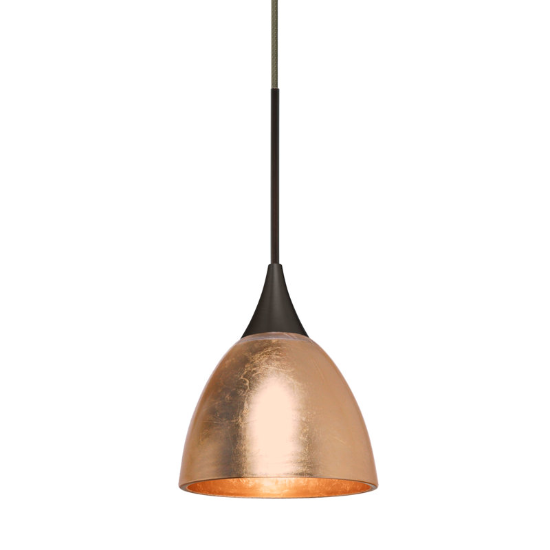 Cavan 1 - Light Single Pendant, Bronze, Copper, 9W LED
