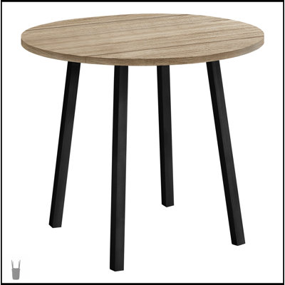 Compact 3-Piece Dining Table Set With Drop Leaf And Padded Chairs, Perfect For Small Kitchens And Contemporary Spaces