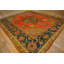Antique Oushak Turkish Hand Knotted Pile Rug