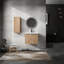Meuble-lavabo 24 po avec lavabo et armoire d'appoint, mécanisme, contreplaqué d'aspect contemporain, design-2035508278
