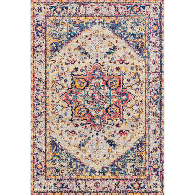 Tapis crème Dietz, Rectangulaire 9 pi 8 po x 13 pi 2 po