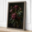 Peonies in Shadow Botanical - Wrapped Canvas-366527648-366527649