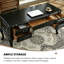 Bureau en bois massif noir de style français 62,99 "-690200981