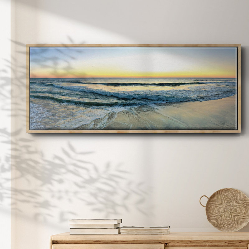 West End Sunrise - toile encadrée, H 8 po x l 20 po