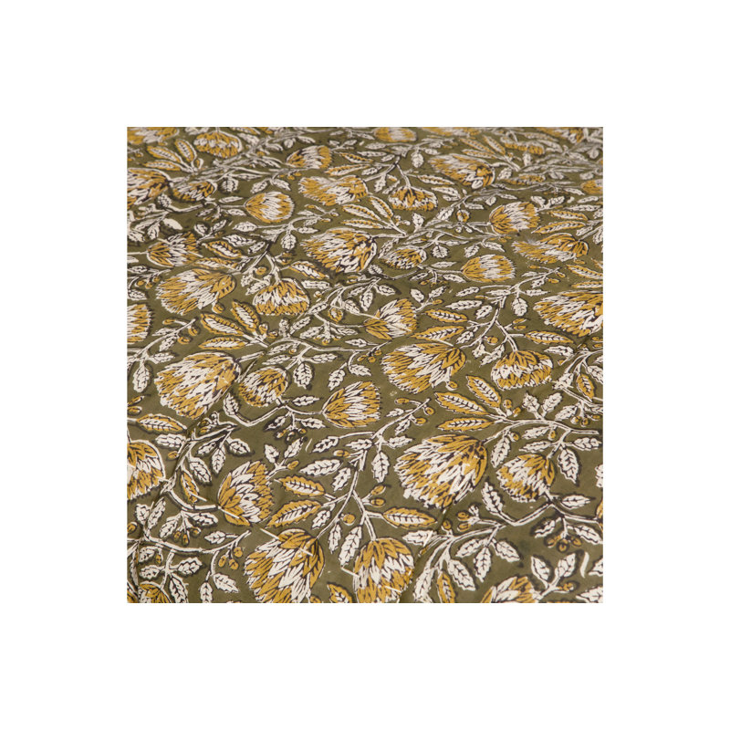 Cotton Floral Bedspread