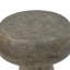 Table d'appoint champignon au look naturel, attrait rétro, résistant aux intempéries, idéal pour les pépinières, diamètre de 13,2 pouces, table d'une hauteur de 20,5 po avec texture semblable au bois, couleur, aspect, aucun assemblage requis, plateau de table de diamètre,