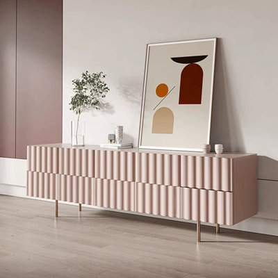 Light luxury style simple modern TV cabinet