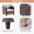 Kinsela 5 - Person Outdoor Conversation Set with Cushions-1243025742