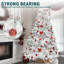 6 ft White Artificial Christmas Tree-1112576512-1112576515