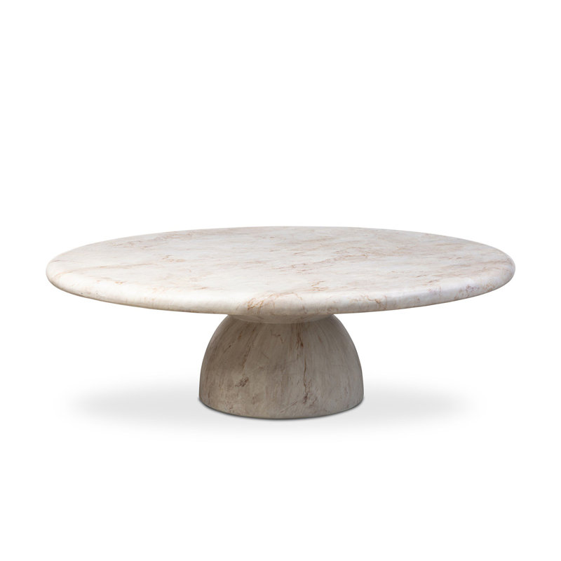 Cornelia Outdoor Oval Coffee Table