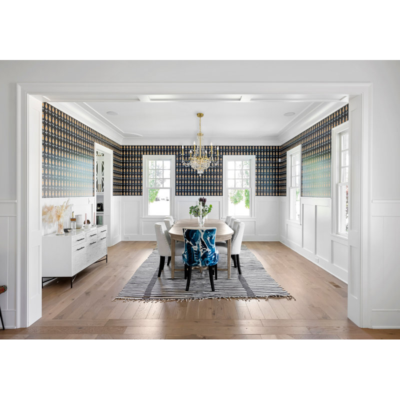 Laveah 9 - Light Steel Dimmable Empire Chandelier