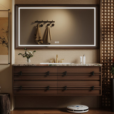 French style retro bathroom cabinet