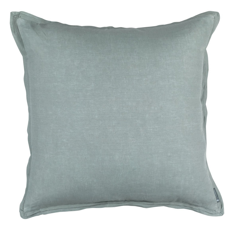 Bloom Linen Euro Pillow Cover & Insert, Sky