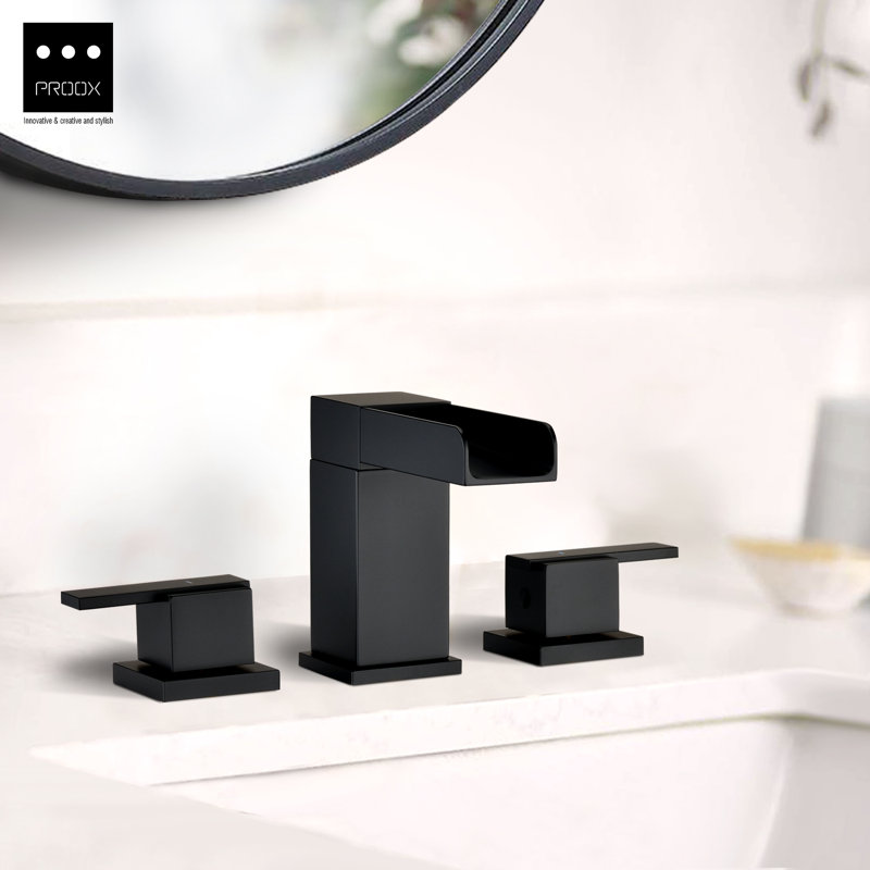 Robinet de salle de bain à large entraxe