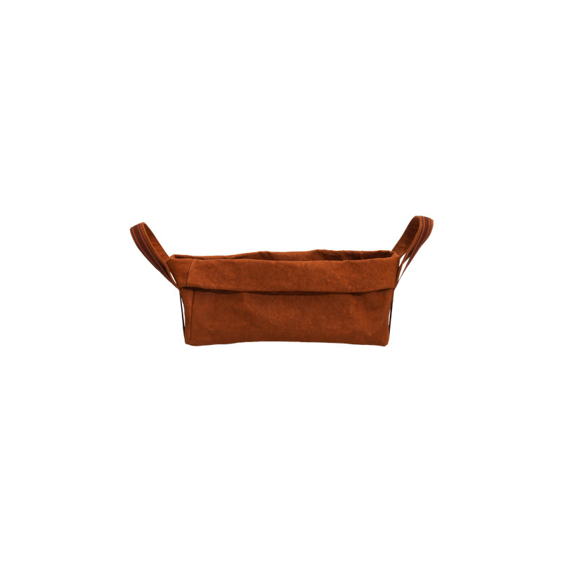 Laundry Sorter with Handles, Brown, Small (1 cm  x 25 cm  x 1  cm)