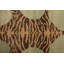 Classic Pictorial Tiger Rug Green Orange Custom Pattern By Rug & Kilim-2138139658