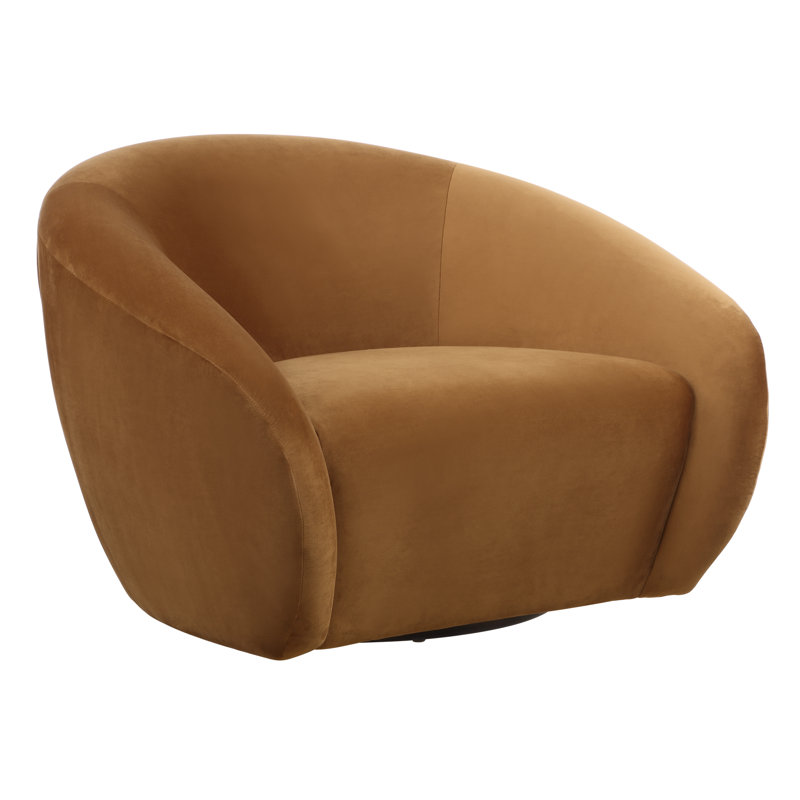 Brayden Studio® Ignaat Hazlenut Swivel Chair