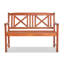 Banc de jardin en bois massif Ryeisha