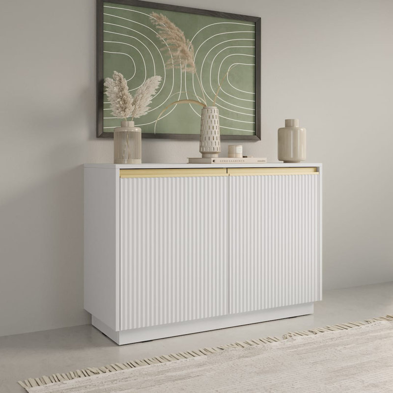 Azhari 104cm Sideboard, White