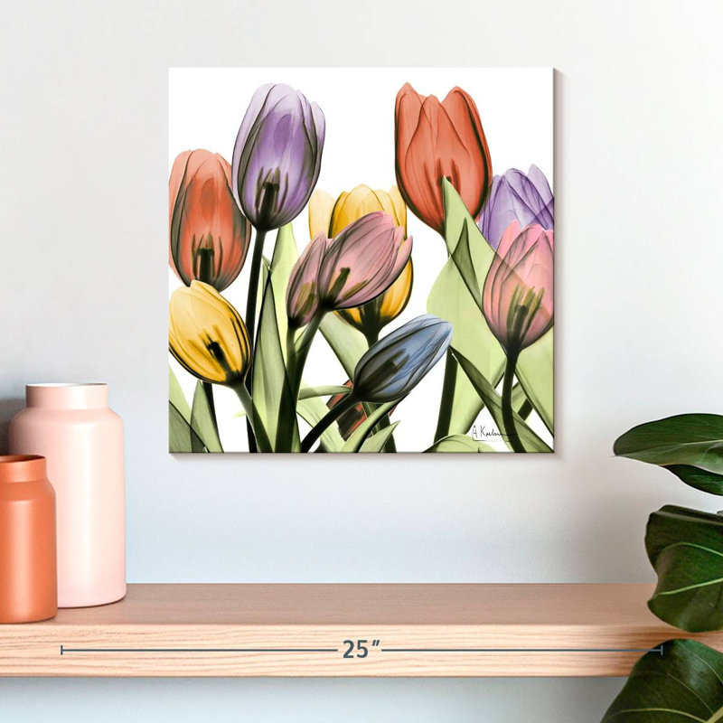 Harnek Tulip Scape, H 16 po x l 16 po