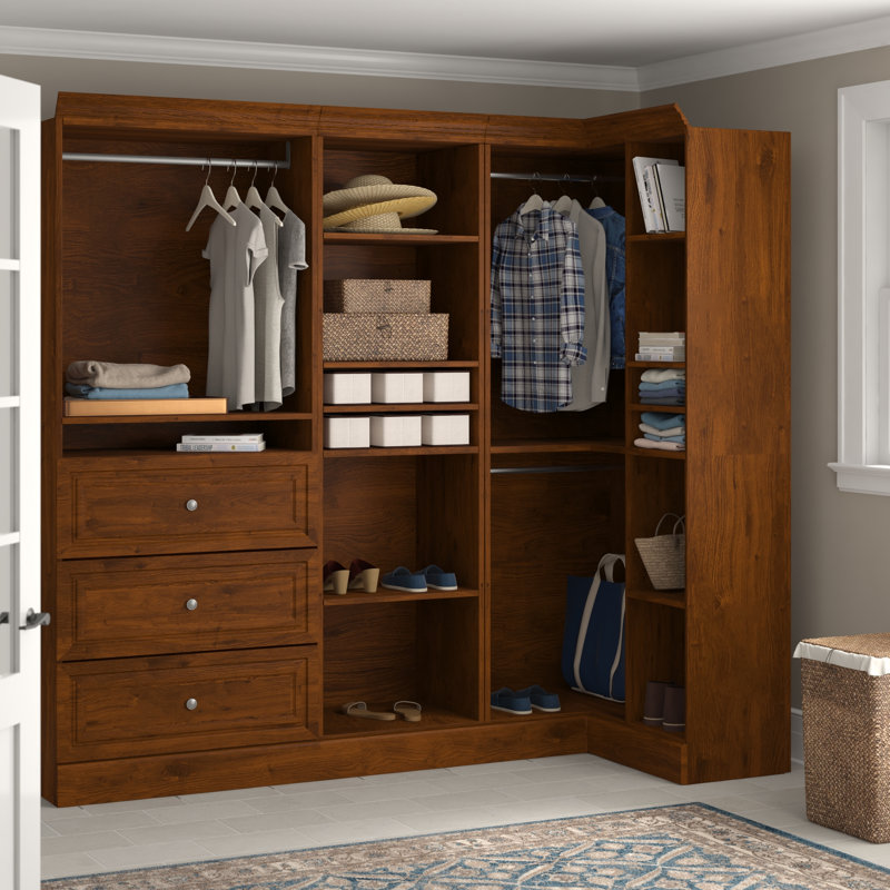 Alvaretta 96" W Closet System, White