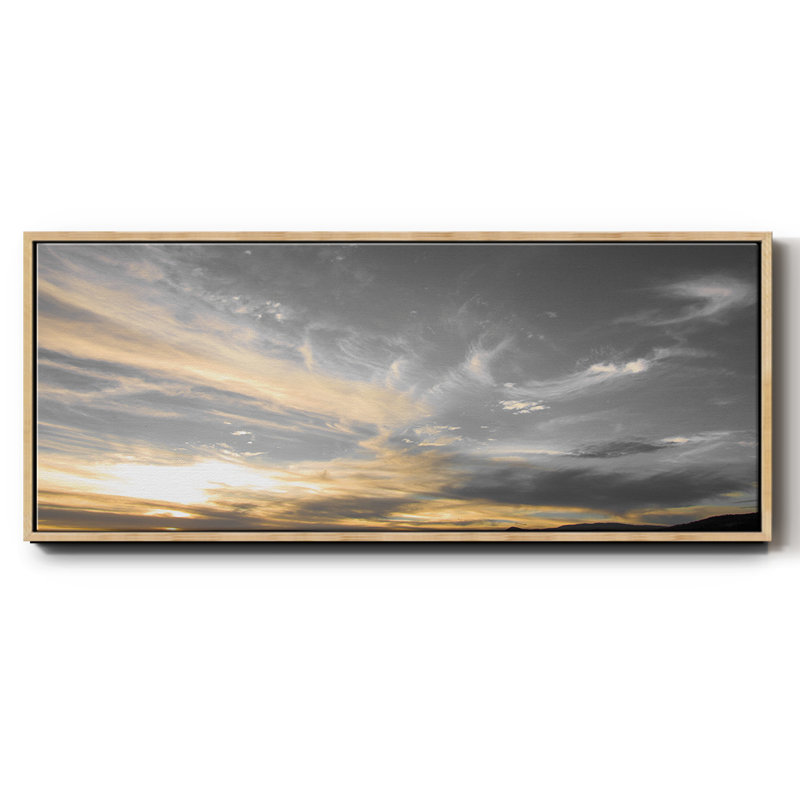 «Sky Above», reproduction d'art sur toile, Naturel, H 24 po x l 60 po x P 1,5 po