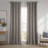 Oneridge Room Darkening Faux Linen Single Curtain Panel-907742790-907742789