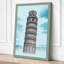 Tower in the Sky Minimalist - Wrapped Canvas-839913936-839913948
