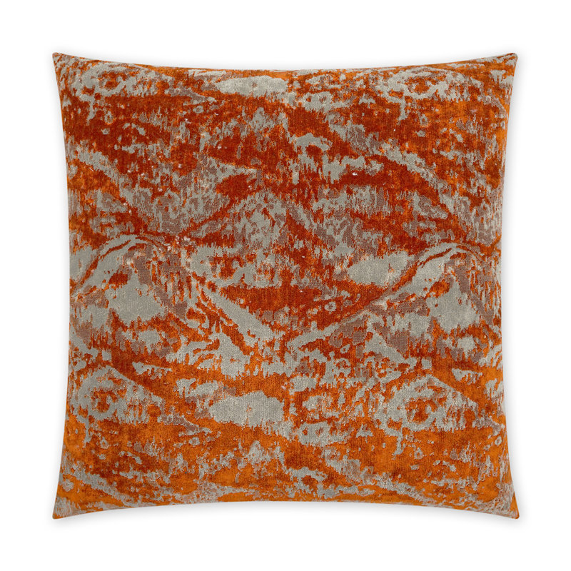 Aydanno Pillow Cover & Insert, Square 22", Orange