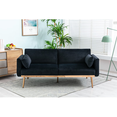 Fabric 68.51'' Reception Loveseat