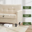 Canapé 50 po, velours côtelé confortable avec coussin, structure en bois massif, siège profond moderne, chambre à coucher et salon, canapé de bureau-936110188