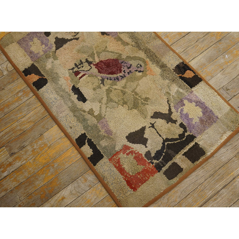 Tapis américain ivoire 1930