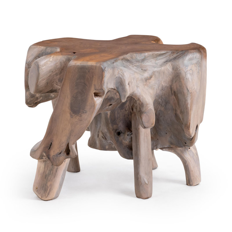 Cypress Solid Wood End Table