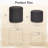 Round Ottoman with Storage Set of 2 Stool Ottomans Round Sherpa Storage Ottoman, Ottoman Chair Foot Rest Coffee Table Seat-810812085