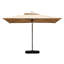 Parasol en porte-à-faux rectangulaire 9 pi x 11 pi avec mât central (base non incluse)-162643094