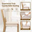 Chaise en bois massif H 21 po-1505048457