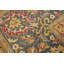 Tapis oriental rouge / bleu sarcelle en laine 9 pi 0 po x 12 pi Aaru